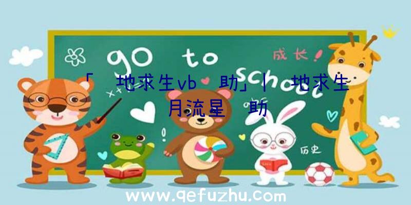 「绝地求生vb辅助」|绝地求生蓝月流星辅助
